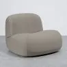 Moderner Minimalistischer Sessel mit Geschwungenem Design und Samtbezug - Komfort und Zeitgenössischer Stil - Büba image 9
