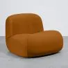 Moderner Minimalistischer Sessel mit Geschwungenem Design und Samtbezug - Komfort und Zeitgenössischer Stil - Büba image 9