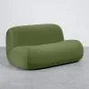 Modernes Minimalistisches Sofa mit Geschwungenem Design und Samtbezug - Komfort und Zeitgenössischer Stil - Büba image 9