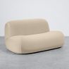 Modernes Minimalistisches Sofa mit Geschwungenem Design und Samtbezug - Komfort und Zeitgenössischer Stil - Büba image 9