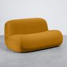 Modernes Minimalistisches Sofa mit Geschwungenem Design und Samtbezug - Komfort und Zeitgenössischer Stil - Büba image 9