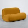 Modernes Minimalistisches Sofa mit Geschwungenem Design und Samtbezug - Komfort und Zeitgenössischer Stil - Büba image 9