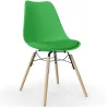 Esszimmerstuhl mit Kissen - Skandinavisches Design und Holzbeine - Skögur image 9