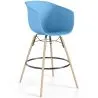 Barhocker - Skandinavisches Design - Naturholzbeine - Melania image 9
