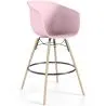 Barhocker - Skandinavisches Design - Naturholzbeine - Melania image 9