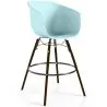 Barhocker - Skandinavisches Design - Dunkle Holzbeine - Pirela image 9