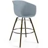 Barhocker - Skandinavisches Design - Dunkle Holzbeine - Pirela image 9