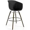 Barhocker - Skandinavisches Design - Dunkle Holzbeine - Pirela image 9