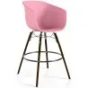 Barhocker - Skandinavisches Design - Dunkle Holzbeine - Pirela image 9