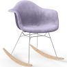 Schaukelstuhl Modern Stoff Gepolstert – Nordic Stil - Nordika image 9