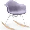 Schaukelstuhl Modern Stoff Gepolstert – Nordic Stil - Nordika image 9