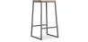 Hocker im Industriedesign - Holz & Metall - 76cm - Big Boy image 9