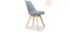 Lot von 2 Denisse stühle mit Kissen Skandinavisches design - Kunststoff image 9