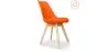 Lot von 2 Denisse stühle mit Kissen Skandinavisches design - Kunststoff image 9
