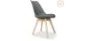 Lot von 2 Denisse stühle mit Kissen Skandinavisches design - Kunststoff image 9
