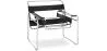 Loungesessel - Leder und Metall - Ivan image 9