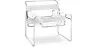 Loungesessel - Leder und Metall - Ivan image 9