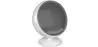 Design-Sessel Kugel - Stoffbezug - Batton image 9