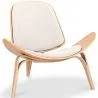 Designer-Sessel - Skandinavischer Sessel - Stoffbezug - Lucy image 9