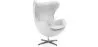 Sessel mit Armlehnen - Lederbezug - Eiform-Design - Brave image 9