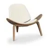 Designer-Sessel - Skandinavischer Sessel - Kunstlederbezug - Lucy image 9