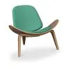 Designer-Sessel - Skandinavischer Sessel - Kunstlederbezug - Lucy image 9