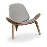Designer-Sessel - Skandinavischer Sessel - Kunstlederbezug - Lucy image 9