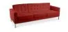 Sofa mit Lederbezug - 3-Sitzer - Konel image 9
