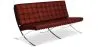 Sofa mit Lederbezug - 3-Sitzer - Town image 9