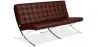 Sofa mit Lederbezug - 3-Sitzer - Town image 9