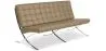 Sofa mit Lederbezug - 3-Sitzer - Town image 9