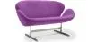 Gekrümmtes 2-Sitzer Sofa - Stoffbezug - Svin image 9