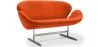 Gekrümmtes 2-Sitzer Sofa - Stoffbezug - Svin image 9