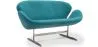 Gekrümmtes 2-Sitzer Sofa - Stoffbezug - Svin image 9