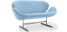 Gekrümmtes 2-Sitzer Sofa - Stoffbezug - Svin image 9