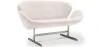 Gekrümmtes 2-Sitzer Sofa - Stoffbezug - Svin image 9