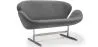Gekrümmtes 2-Sitzer Sofa - Stoffbezug - Svin image 9