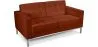 Sofa mit Kunstlederbezug - 2-Sitzer - Konel image 9