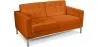 Sofa mit Kunstlederbezug - 2-Sitzer - Konel image 9