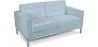 Sofa mit Kunstlederbezug - 2-Sitzer - Konel image 9