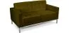 Sofa mit Kunstlederbezug - 2-Sitzer - Konel image 9