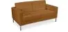 Sofa mit Lederbezug - 2-Sitzer - Konel image 9