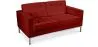 Sofa mit Lederbezug - 2-Sitzer - Konel image 9