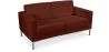 Sofa mit Lederbezug - 2-Sitzer - Konel image 9