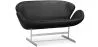 Gekrümmtes Sofa - Kunstlederbezug - 2-Sitzer - Svin image 9