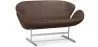 Gekrümmtes Sofa - Kunstlederbezug - 2-Sitzer - Svin image 9