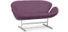 Gekrümmtes Sofa - Kunstlederbezug - 2-Sitzer - Svin image 9