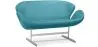 Gekrümmtes Sofa - Kunstlederbezug - 2-Sitzer - Svin image 9
