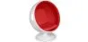 Kugel-Design-Sessel - Bezogen mit Kunstleder - Batton image 9