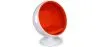 Kugel-Design-Sessel - Bezogen mit Kunstleder - Batton image 9